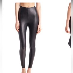Commando Control Top Faux Leather Leggings